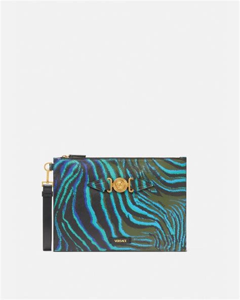 versace pouch men's|versace pouch men.